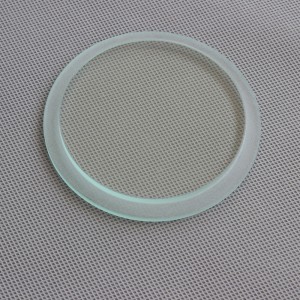 Okrúhle 6 mm ultra číre tvrdené sklo pre LED lampu