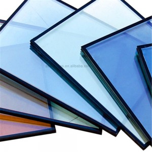 Glazing Curtain Wall Float Glass Lowe Reflective Insulating Glass