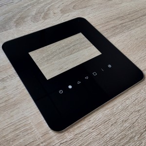 OEM 2mm Front Cover Glass with Black from Smart Home Controller