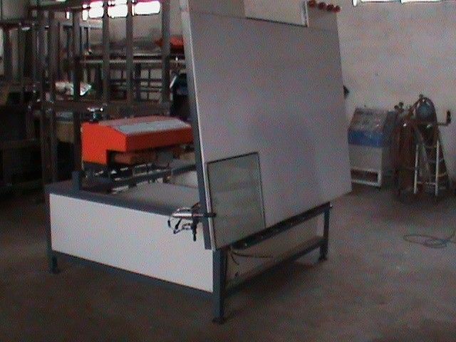 MINI Heated Roller Press Table , hot roll press for 30mm Glass Thicknes