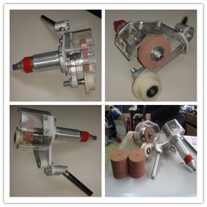 Pneumatic Low-E Glass Film Removing Machine / Handheld Low-e Glass Coating Edge Deletion Tool