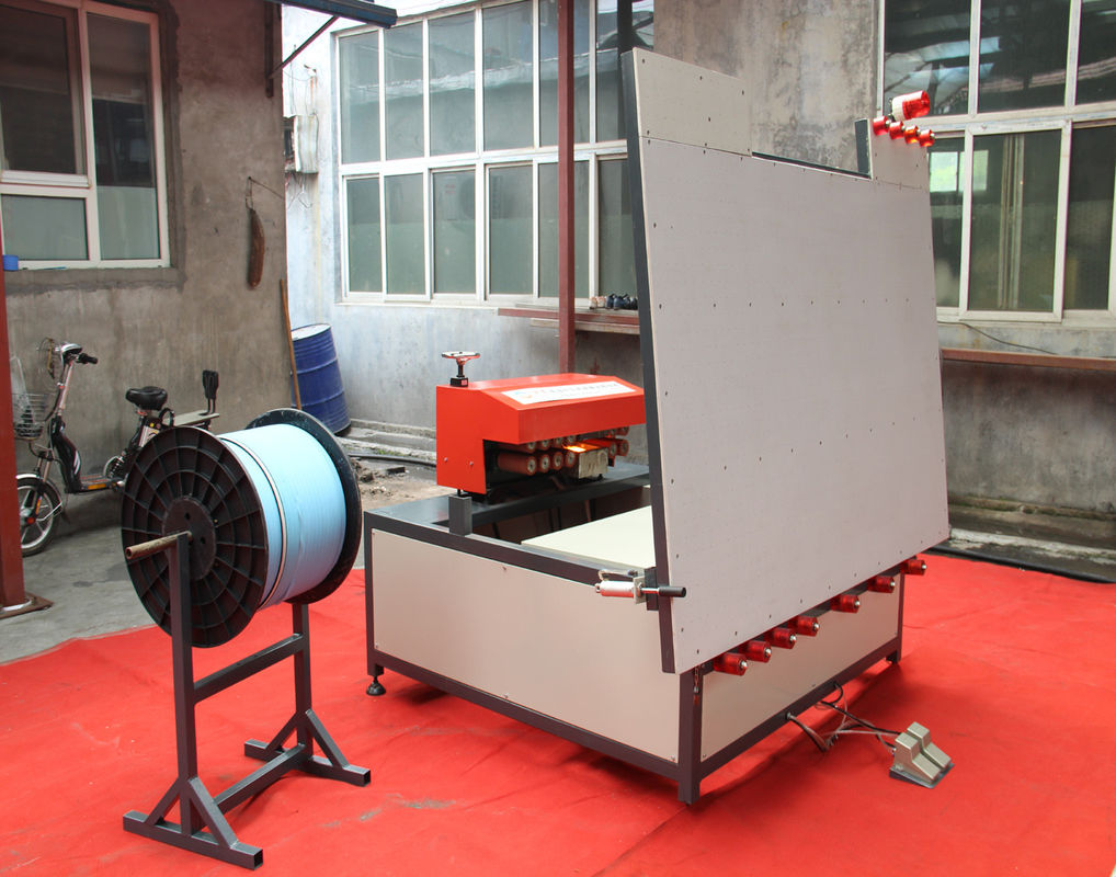380V 60HZ Qızdırılan Roller Press Table, isti roll mətbuat 2m / min sürəti