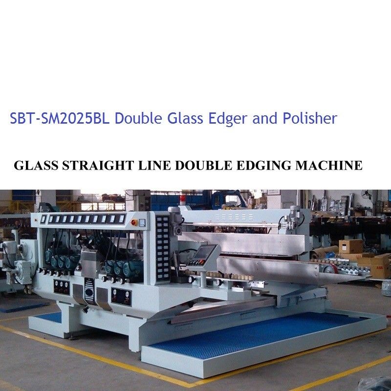 Glass Double Edger Glass Processing Equipment / Glass Processing Plant,Glass Double Edger ,Straiight Line Glass Edger