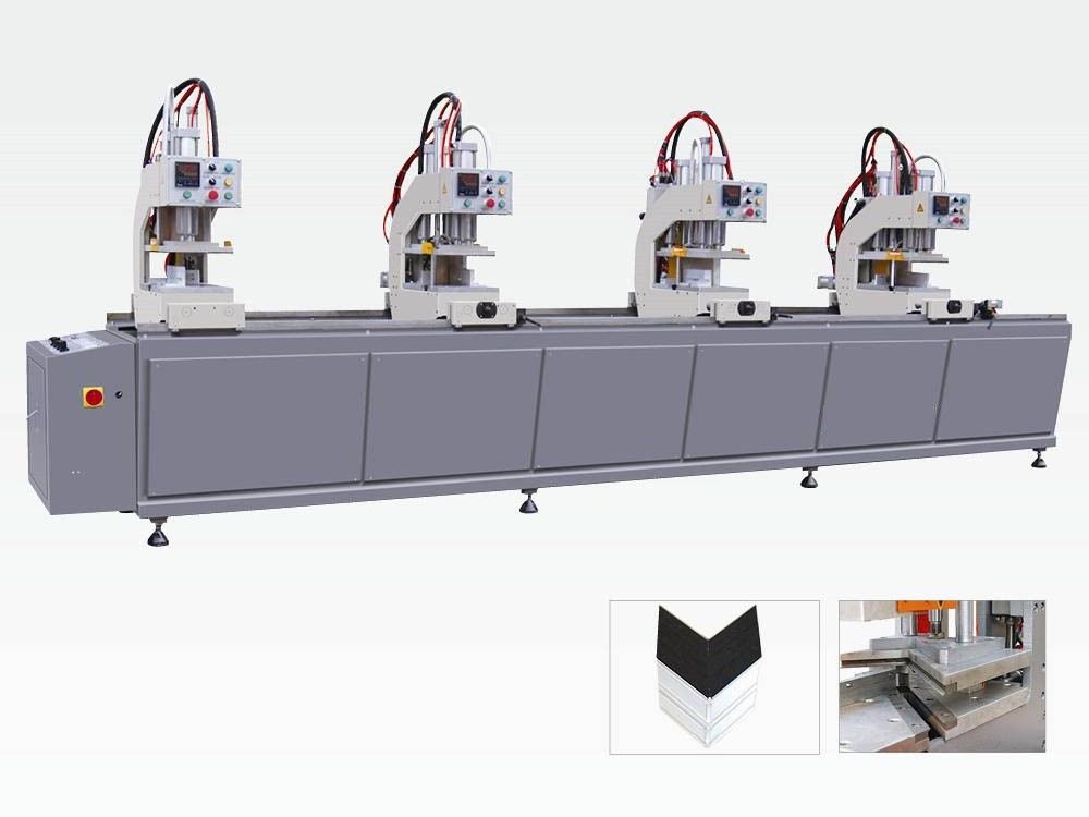 High Frequency CNC Upvc Window Welding Machine For PVC Profile