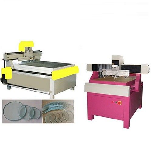 Ultra Thin Glass Cutting Machine For Shaped Linear Glass Cut , NC Control System
