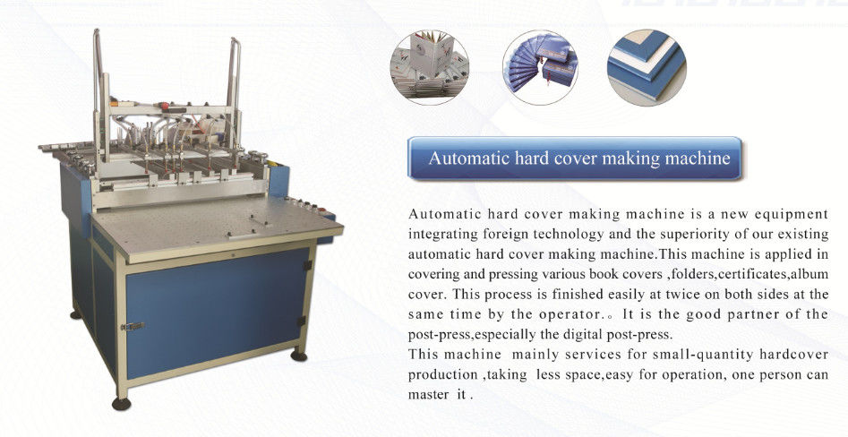 High Quality Heat Roller Press Machine -
 Automatic Hard Cover Photo Book Making Machine With Gluing Machine – Saint Best