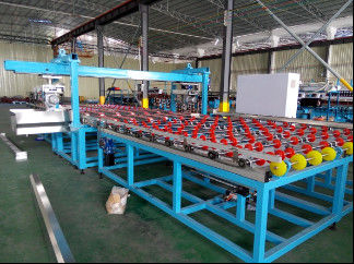 Horizontal Automatic Glass Seaming Machine , Four Side Glass Processing Plant