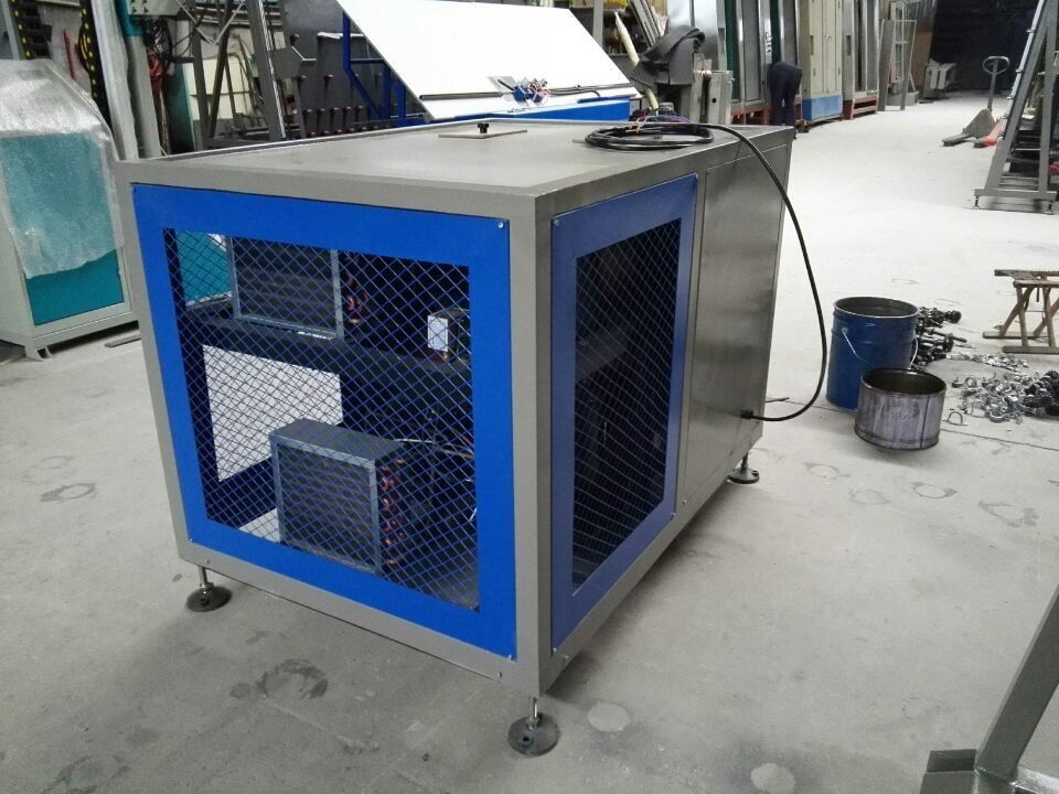 Glue Gun Freezer Double Glazing Equipment , Insulating Glass Machine