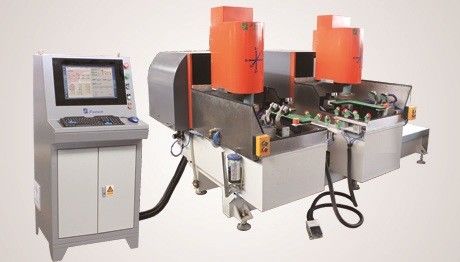 Automatic CNC Glass  Corner Grinding Polishing Machine,CNC Glass Corner Edging Machine,Automatic Corner Grinding Machine