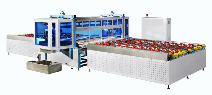Stable 4 Sides Glass Edging Machine With Plc Control System , 19kw Power