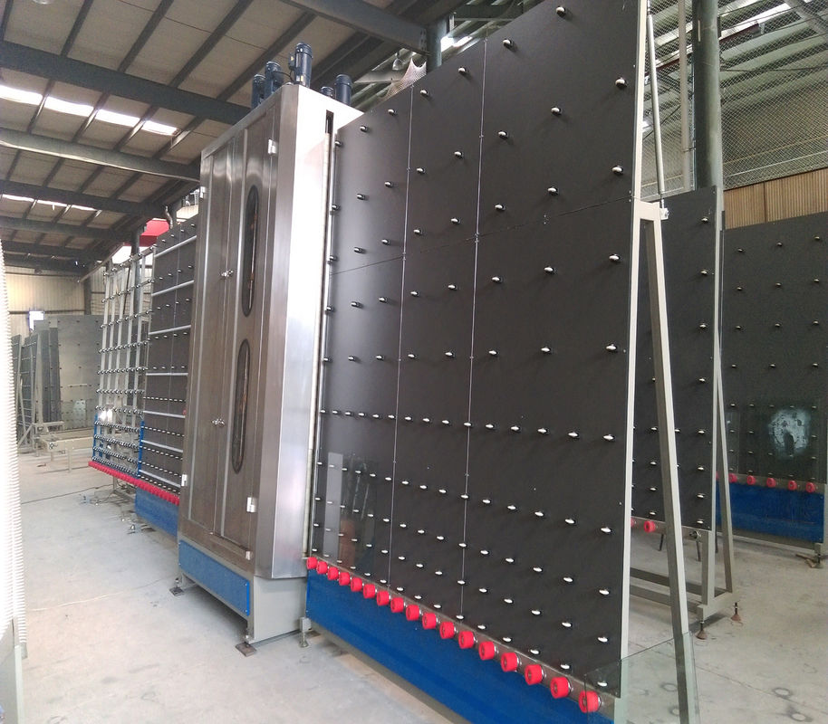 Low – e Vertical glass washer Machine with Tilting Table , double glazing machinery