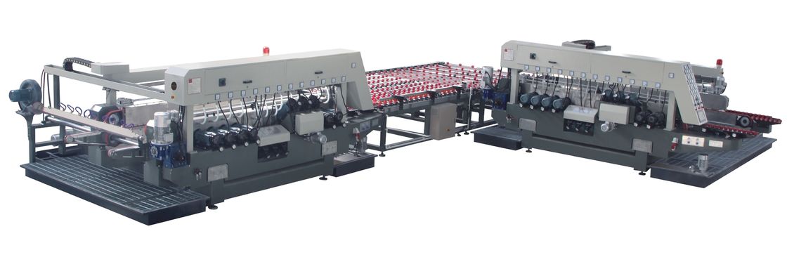 PLC Control Glass Edging Machine For Glass Production Line,Glass Double Edging Polishing Machine,Glass Double Edger