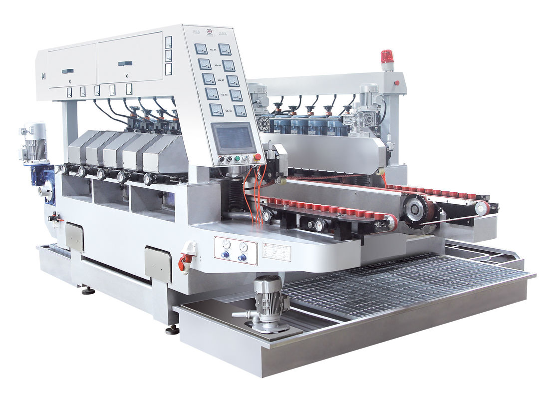 High Quality for Insulated Glass Machinery - Ten Motors Double Edge Polishing Machine , Glass Grinding Machine White Color – Saint Best