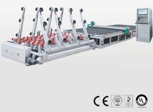 Double Glazing Cnc Glass Cutting Machine with CE Certificated , SMC Valve