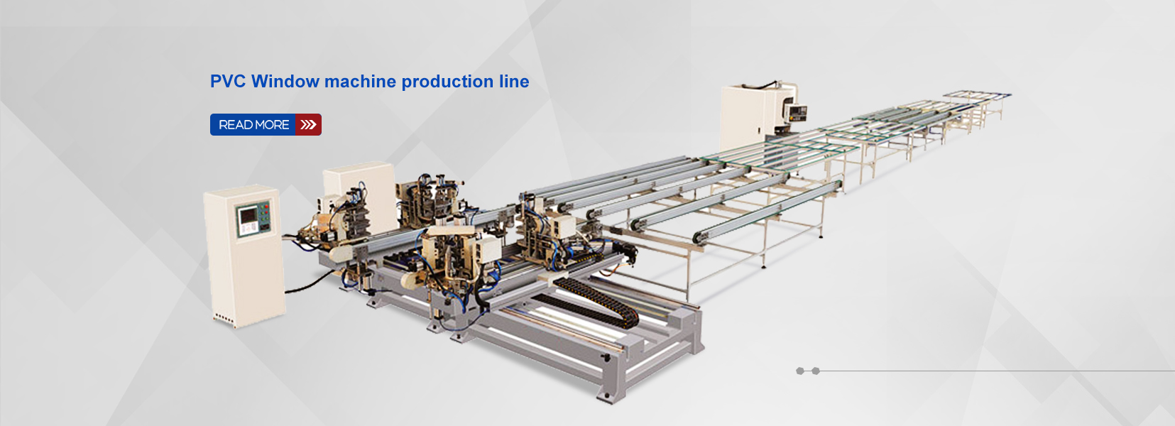 PVC Window machine production line