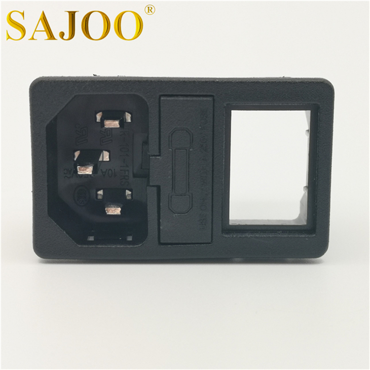Details about   Three-in-one Inlet Socket Fuse Holder Safety Switch with Light 250V JR-101-1FR 