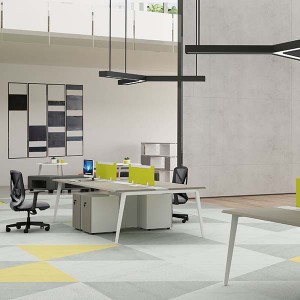 Atwork Dual workstations with storage function/italian open office space