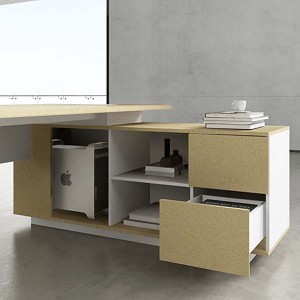 Saosen atwork Manager table with powder finishing. N3 Manager desk