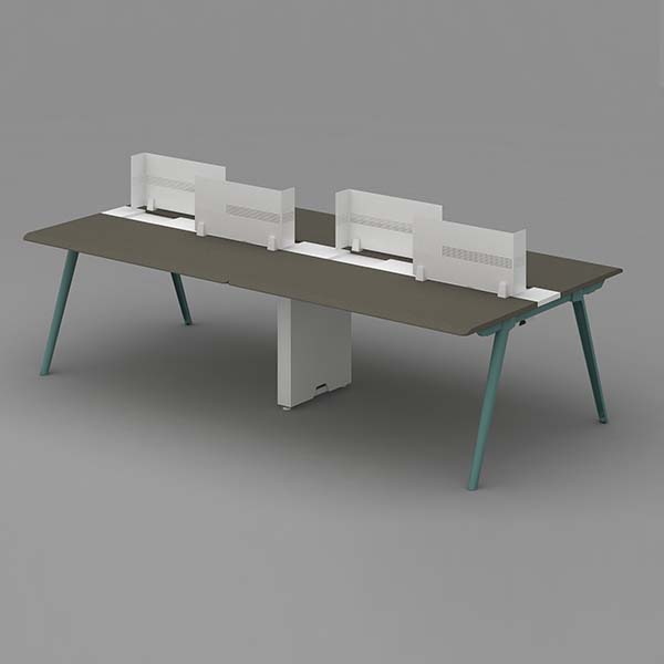Reasonable price Round Executive Desk - Neofront Desk Systems/Double sides workstation/  – Saosen