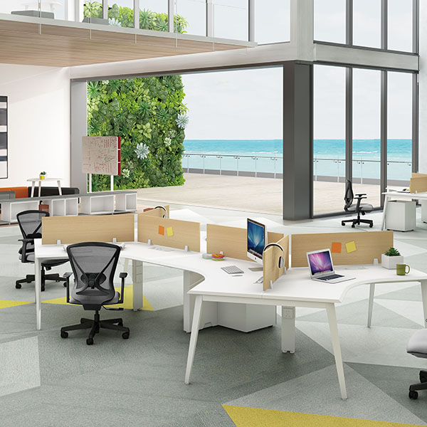 OEM/ODM Manufacturer Bedroom Furniture Sets - Atwork open office space / modern style workstations – Saosen