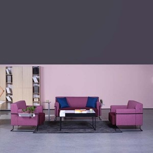 Neofront sofa and stool/ modern office fabric sofa
