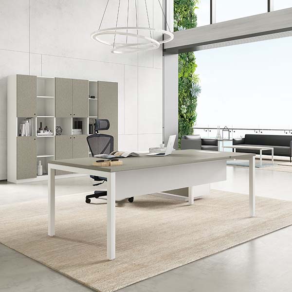 PriceList for Office Chair With Footrest - Saosen atwork Manager desk.  N3 executive table with powder finishing – Saosen