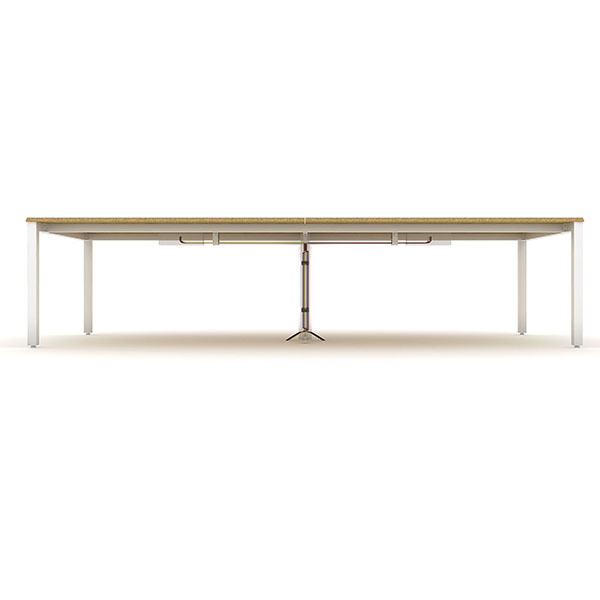 Reasonable price for Office Desk System - Manufacturer for Large Size Conference Table Modern Style Wooden Office Furniture Steel Frame Meeting Desk – Saosen