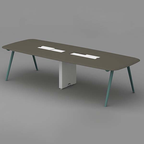 OEM/ODM Factory Tables - Neofront Conference & Meeting Tables-NEO with powder coated finishing – Saosen