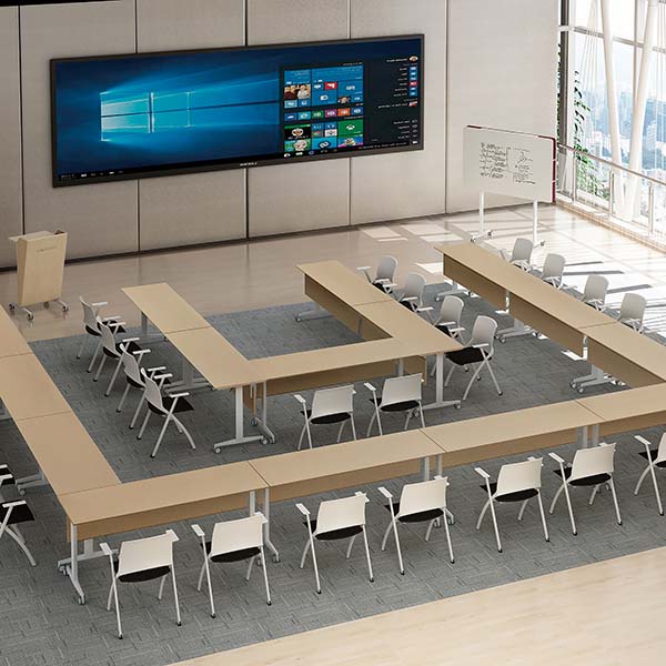 Good User Reputation for Meeting Room Conference Table - Saosen training table with powder coated/ learning table/ training space – Saosen