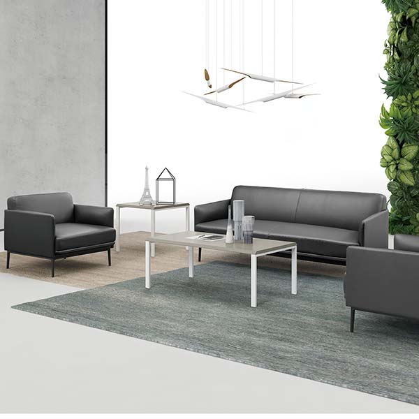 Fixed Competitive Price Aluminum Legs Cafe Table - Saosen office furniture/ discussing room/modern style office sofa/leather and PU finishing – Saosen