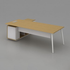 SAOSEN/ATWORK Manager table/ office desk/nordic design with powder coated MDF finishing