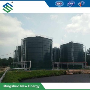 Biogas Anaerobic Digester for Winery Waste Treatment