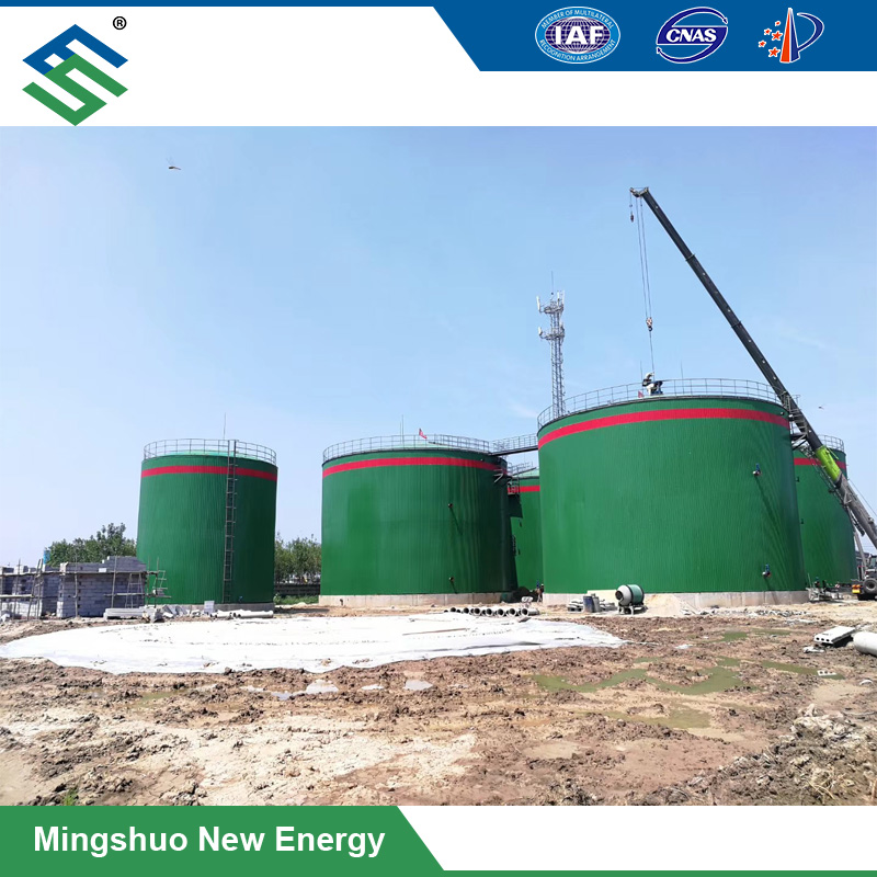 Large-Scale Biogas Plant for Organic Waste Treatment Featured Image