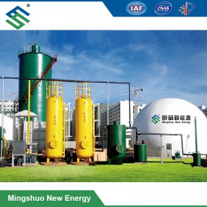 Double Membrane Gas Container for Biogas Storage