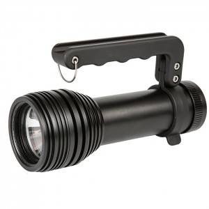 30/50W amphibious adjustable strong light searchlight , High quality 70m diving flashlight, fire rescue ,diving searchlight