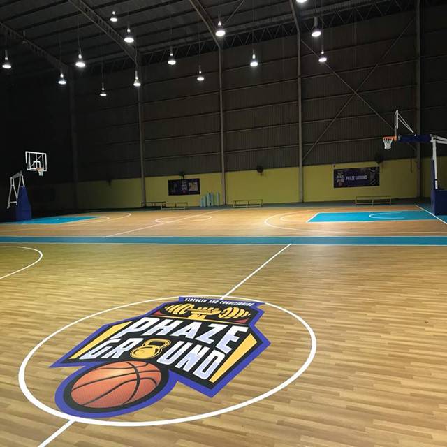 Super Lowest Price Interlocking Gym Flooring – Maple design indoor basketball court sport flooring  – Secourt