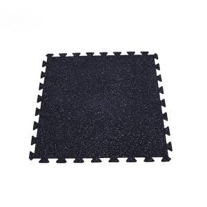 High Quality Basketball Courts Rubber Flooring -
 GYM Interlocking rubber tiles  – Secourt
