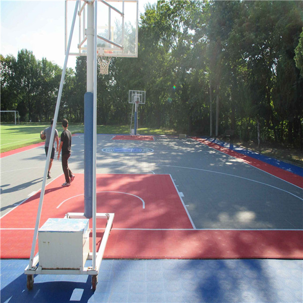Durable cheap price used Sport Court Flooring for Portable Sport Court /Outdoor Basketball Flooring Featured Image