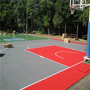 Hot Sale Modular 3×3 Basketball Court Flooring Sport Court Builder