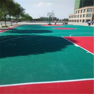 Durable cheap price used Sport Court Flooring for Portable Sport Court /Outdoor Basketball Flooring