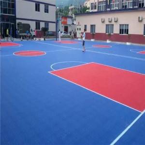 Factory Price Outdoor Playground Surface - Modular basketball court interlocking outdoor sports flooring – Secourt