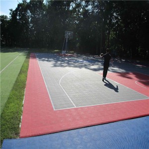 China antislip and waterproof UV resistance Modular sports tile assembled sports tiles
