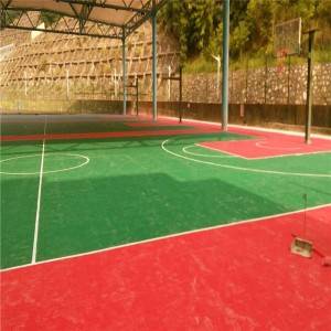 Backyard DIY Basketball Court Modular assembled Sport Tiles