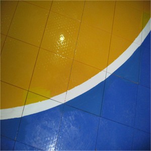 Portable Virgin PP material Futsal Tiles Futsal Pitch Futsal Flooring