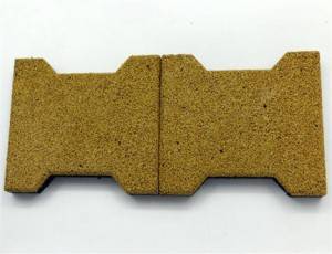 Dog bone rubber flooring/ Rubber Pave