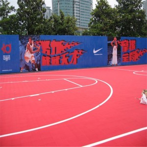 Fire resistant basketball courts rubber flooring mat