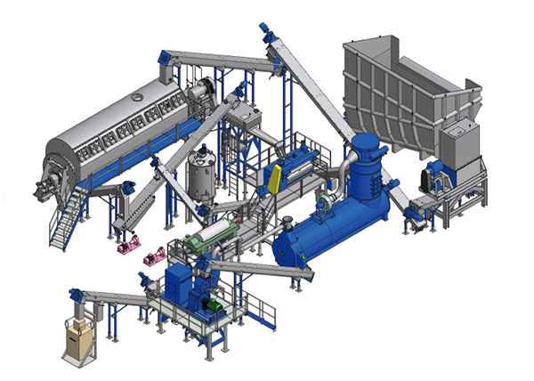 Full automatic  chicken waste rendering plant with Batch Cooker Featured Image