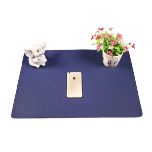 PVC leather smooth computer desk protector mat