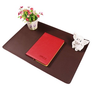 Waterproof PVC leather office computer mouse mat