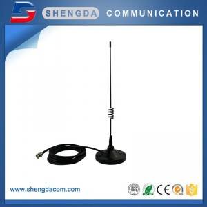 SD-90GSM – 900/1800MHz Car Radio Antenna, MR-77 GSM dual band Magnetic Base Mobile Antenna with RG174 cable